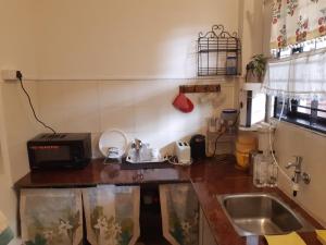 Kuchyň nebo kuchyňský kout v ubytování Tiny house for couple + 7 fotografií
