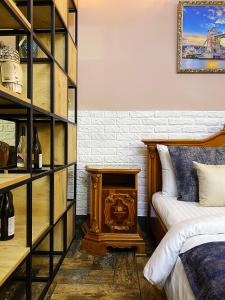 Voodi või voodid majutusasutuse Shirbakyan Boutique Hotel & Apartments toas