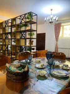 Posezení v ubytování Shirbakyan Boutique Hotel & Apartments