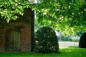 Ein Garten an der Unterkunft B&B De Hulst