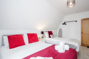 Ein Bett oder Betten in einem Zimmer der Unterkunft Comfortable 2BR Apartment in Bedford