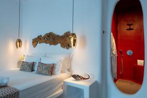 Postel nebo postele na pokoji v ubytování Angels Pillow Luxury Boutique Residence - Adults Only
