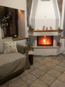 Posezení v ubytování Galaria House