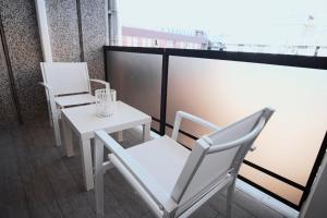 Balkón nebo terasa v ubytování Rossani Suites&Aparts