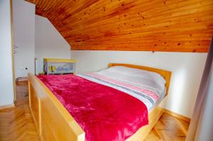 Krevet ili kreveti u jedinici u okviru objekta Holiday home Mons Albis Bjelašnica