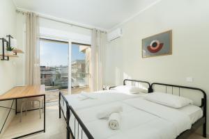 Posteľ alebo postele v izbe v ubytovaní Blanco Apartment by A&D Properties