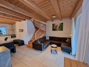 A seating area at Chalet in Kötschach by Ski Slopes