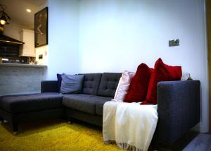Posezení v ubytování Rostron House