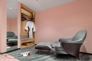 Posezení v ubytování Jinshi Hotel