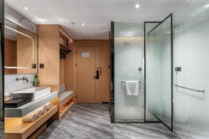 Koupelna v ubytování Jinshi Hotel