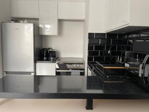 Kuchyňa alebo kuchynka v ubytovaní Modern Box Apartment