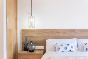 Łóżko lub łóżka w pokoju w obiekcie El Oasis Martinica 8 1A