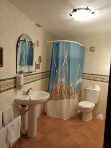 Kúpeľňa v ubytovaní Hotel Villa de Berzocana