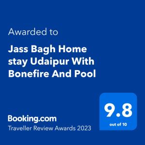 Bố cục Jass Bagh Home stay Udaipur With Bonefire And Pool
