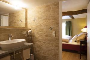 Koupelna v ubytování Hotel Bellini