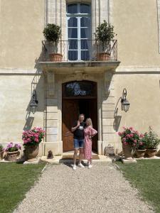 Hostia v ubytovaní Chateau Talaud