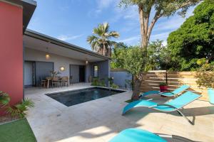 Πισίνα στο ή κοντά στο Villa Benjoin St-Pierre Piscine chauffée et mer