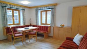 Posezení v ubytování Haus Brandhofer