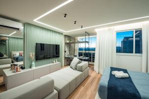 Μια τηλεόραση ή/και κέντρο ψυχαγωγίας στο Studio Maravilhoso em Itapoã