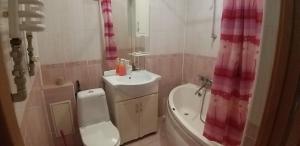 Koupelna v ubytování Apartments for rent
