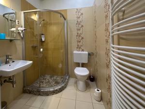 Kúpeľňa v ubytovaní ABT Apartments