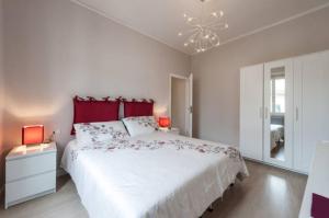 Кровать или кровати в номере Appartamento Toscanella
