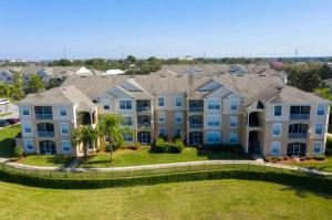 an aerial view of a large apartment complex at Butterfly Palm at Ellis Exclusive Villas in Kissimmee