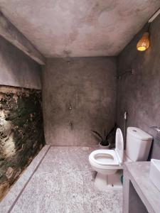 Koupelna v ubytování Mandara Rest