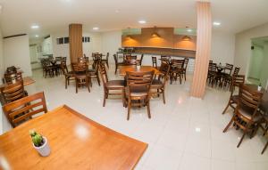 Restaurace v ubytování Hotel Rochedo, Penedo - Alagoas