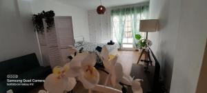 Telewizja i/lub zestaw kina domowego w obiekcie Loft 105
