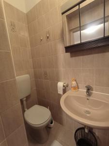 Koupelna v ubytování Apartman Marija