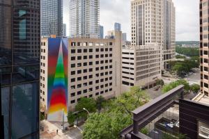 Nespecifikovaný výhled na destinaci Austin nebo výhled na město při pohledu z hotelu