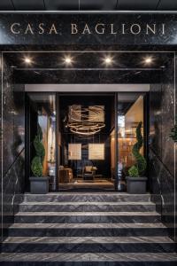 a view of the entrance to a casa bagleton building at Casa Baglioni Milan - The Leading Hotels of the World in Milan