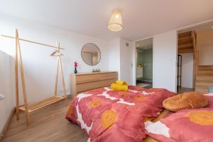 Posteľ alebo postele v izbe v ubytovaní WELCOME LOFT