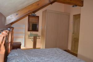 Postel nebo postele na pokoji v ubytování Gîte du Curnolo 3* pour 4/6pers avec spa, piscine