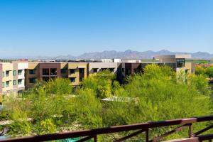 a view from the balcony of a building at Courtyard by Marriott Scottsdale Salt River in Scottsdale