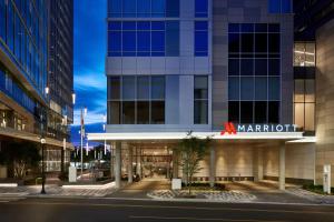 a rendering of a marriott hotel on a city street at Marriott Bethesda Downtown at Marriott HQ in Bethesda