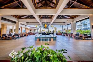 an open lobby with a pool and chairs at Wailea Beach Resort - Marriott, Maui in Wailea