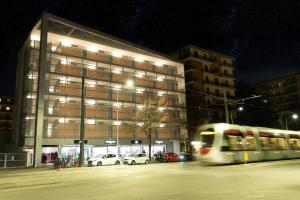 Budova, kde se aparthotel nachází