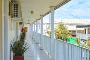 Balkón nebo terasa v ubytování Hotel del Alba Inn & Suites