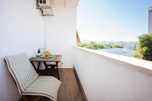 Balkón nebo terasa v ubytování Apartment Suzy