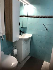 Koupelna v ubytování Chambre gîte entier 36 m2