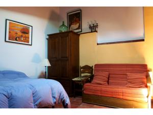 Łóżko lub łóżka w pokoju w obiekcie Apartamentos Rurales Víctor Chamorro del Arco
