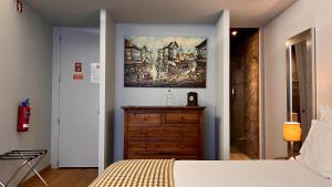 Cama o camas de una habitación en Casa dos Lóios by Shiadu
