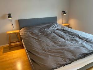 Postel nebo postele na pokoji v ubytování Bijou in den Bergen