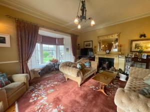 Istumisnurk majutusasutuses Glendine Country House Wexford