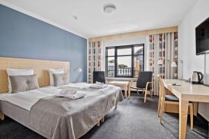 Letto o letti in una camera di Hotel Svendborg