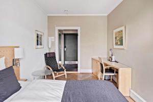 Letto o letti in una camera di Hotel Svendborg