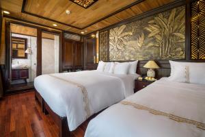 Cama o camas de una habitación en V'Spirit Cruises