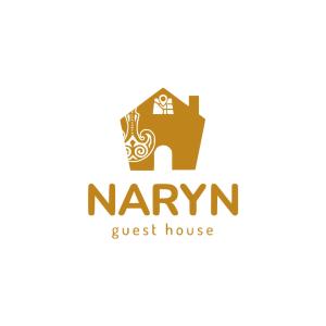 logotipo de una pensión en Naryn Guest House en Naryn